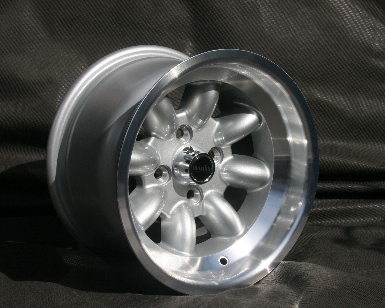 Maxilite Minilite Felge für BMW 8x13 silver/diamond cut