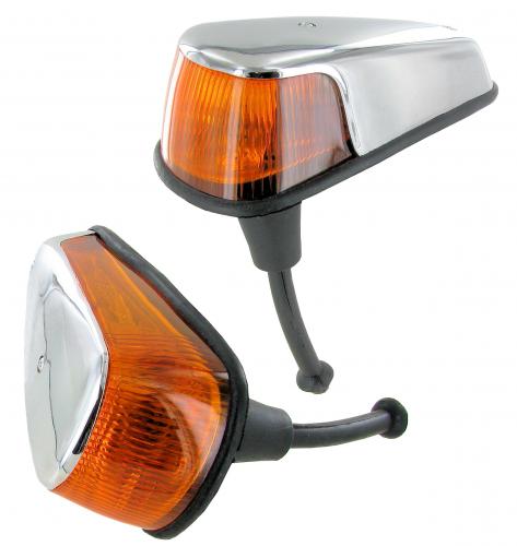 Blinkereinheit Bernstein Orange Glas für Käfer 1969+