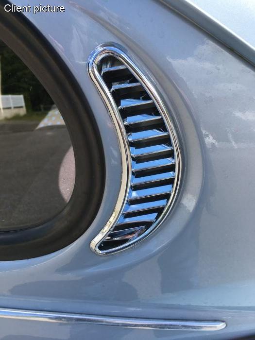 Seitliche Luftauslassblenden Chrom (pro Paar)